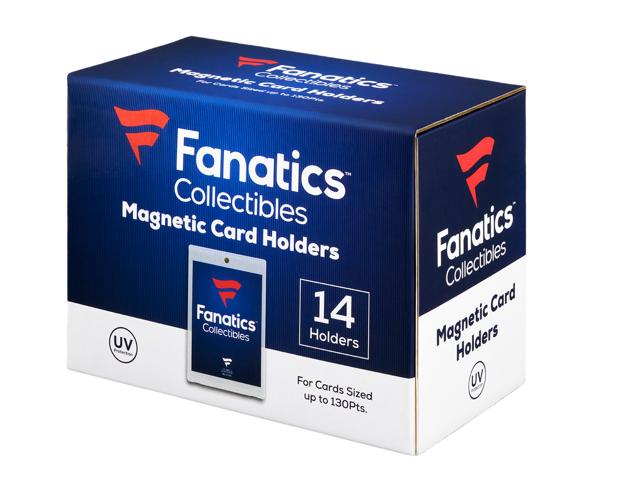 Fanatics Collectibles 130pt Magnetic Card Holders - 14 Count box