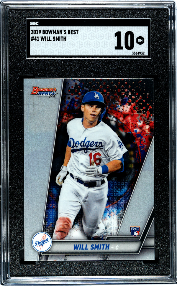 2019 Bowman's Best Will Smith #41 SGC 10