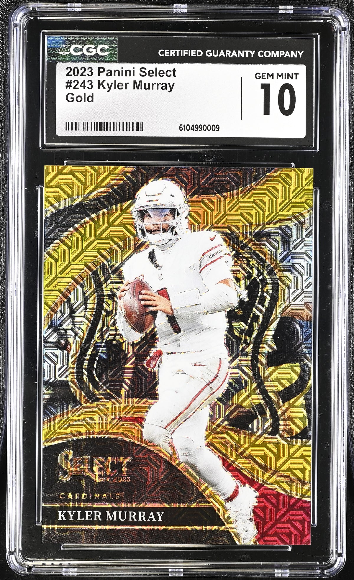 2023 Panini Select Kyler Murray #243 Gold CGC 10